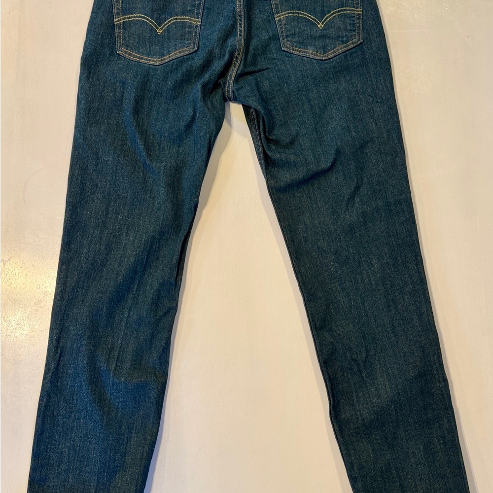 Levi’s 511 Slim Stretch 33x32 Indigo w/ Greenish Interior